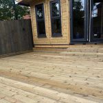 Oak & Stone NE garden room with decking