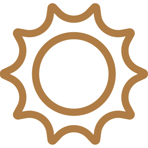 Oak & Stone NE sun icon